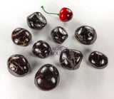Cherry Garnet Tumbled (3 Pcs) Gemstone Polished Crystal Retail Tumbled Rocks