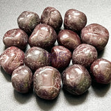 Cherry Garnet Tumbled (3 Pcs) Gemstone Polished Crystal Retail Tumbled Rocks