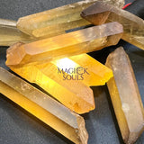 Citrine Crystal Points Extra Large (Untreated) Natural (2 4 Inches) Single or Double Terminated Home & Living >