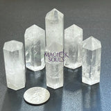 Clear Quartz Crystal Point Tower Obelisk Carving Wholesale Home & Living > Home Decor > Home Accents > Rocks & Geodes
