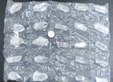 Clear Quartz Crystal Points (25 Pieces) Assorted Flat Pack Rough Raw Gemstones Bulk Wholesale Home & Living > Home