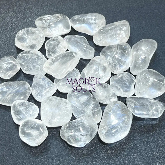 Clear Quartz Crystal Tumbled Stones (By The Piece or Pound) Wholesale Home & Living > Home Decor > Home Accents > Rocks
