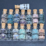 Crystal Gemstone Chips Labeled Bottle Collection (Set Of 15) Assorted Box Flat Gift Set Tumbled Mix Home & Living >