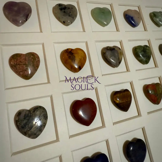 Crystal Heart Collection – Framed Gift Set (12” x 12”)