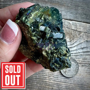 Epidote Mineral Specimen - Magick Souls