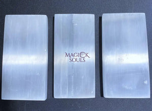 Extra Large Selenite Crystal Bar Carving Home & Living > Spirituality & Religion > Prayer Beads & Charms > Metaphysical