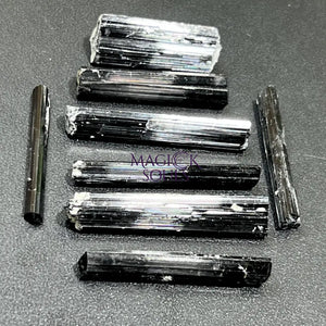 Extra Quality Black Tourmaline Crystals (By The Piece Or Gram) Home & Living > Home Decor > Home Accents > Rocks &