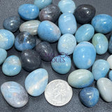 Extra Quality Blue Trolleite Tumbled Polished Stones (By The Piece or Pound) Wholesale Home & Living > Home Decor >