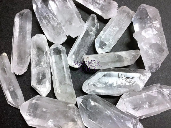 Extra Quality Clear Quartz Crystal Points From Brazil (5 Kilos)(11 Lbs) Wholesale Rough Wholesale Rough Rocks