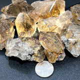 Extra Quality Gold Rutilated Clear Smoky Quartz Crystal (By The Piece Or Gram) Rough Raw Home & Living > Home Decor >