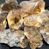 Extra Quality Gold Rutilated Clear Smoky Quartz Crystal (By The Piece Or Gram) Rough Raw Home & Living > Home Decor >