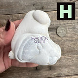 Fairy Goddess Menilite Opal Stone from Morocco - Magick Souls