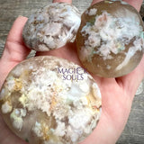 Flower Agate Palm Stones - Magick Souls