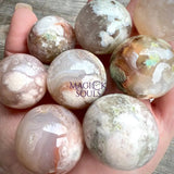 Flower Agate Sphere - Magick Souls