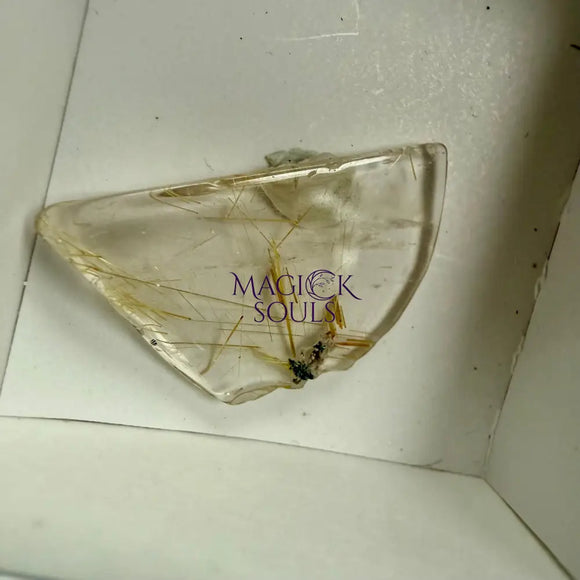 Gold Rutilated Quartz – Amplifier of Energy & Clarity