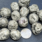 Golden Iron Pyrite Crystal Tumbled Stones (By The Piece or Pound) Fools Gold Wholesale Home & Living > Home Decor >