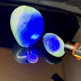 Green Fluorite Crystal Bundle UV Reactive Magick Souls