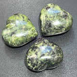 Green Nephrite Jade Puffy Heart Crystal Carving Wholesale Home & Living > Home Decor > Home Accents > Rocks & Geodes