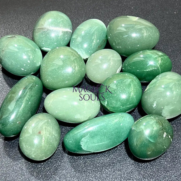 Green Quartz Tumbled (By The Piece Or Pound) Bulk Wholesale Lot Polished Gemstones Home & Living > Home Decor > Home