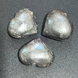 Hematite Puffy Heart Polished Carving Wholesale Home & Living > Home Decor > Home Accents > Rocks & Geodes