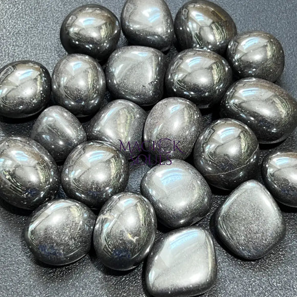Hematite Tumbled Stones (By The Piece or Pound) Wholesale Home & Living > Home Decor > Home Accents > Rocks & Geodes