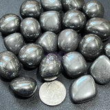 Hematite Tumbled Stones (By The Piece or Pound) Wholesale Home & Living > Home Decor > Home Accents > Rocks & Geodes