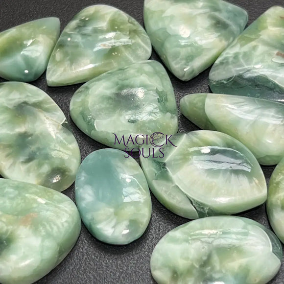 Hemimorphite (Electric Calamine) Cabochons Wholesale Craft Supplies & Tools > Beads Gems & Cabochons > Cabochons