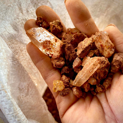 Unmined Arkansas Clear Quartz Crystals Magick Souls