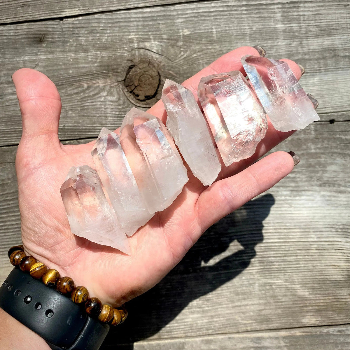 Unmined Arkansas Clear Quartz Crystals Magick Souls