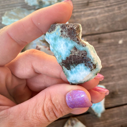 Larimar Polished Slab - Magick Souls