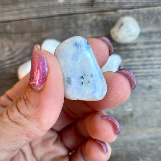 Tumbled Rainbow Moonstone Magick Souls