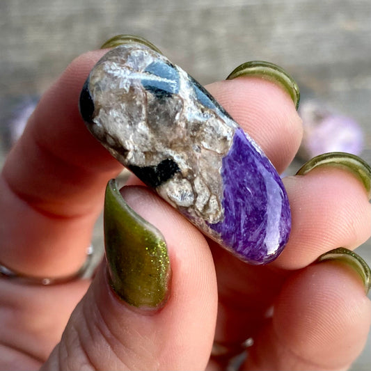Charoite Crystal Tumbled - Magick Souls