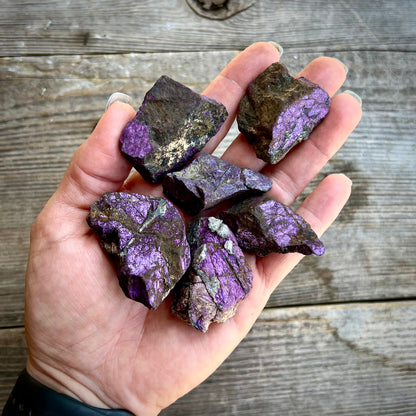 RARE Purpurite Mineral Specimen from Namibia - Magick Souls