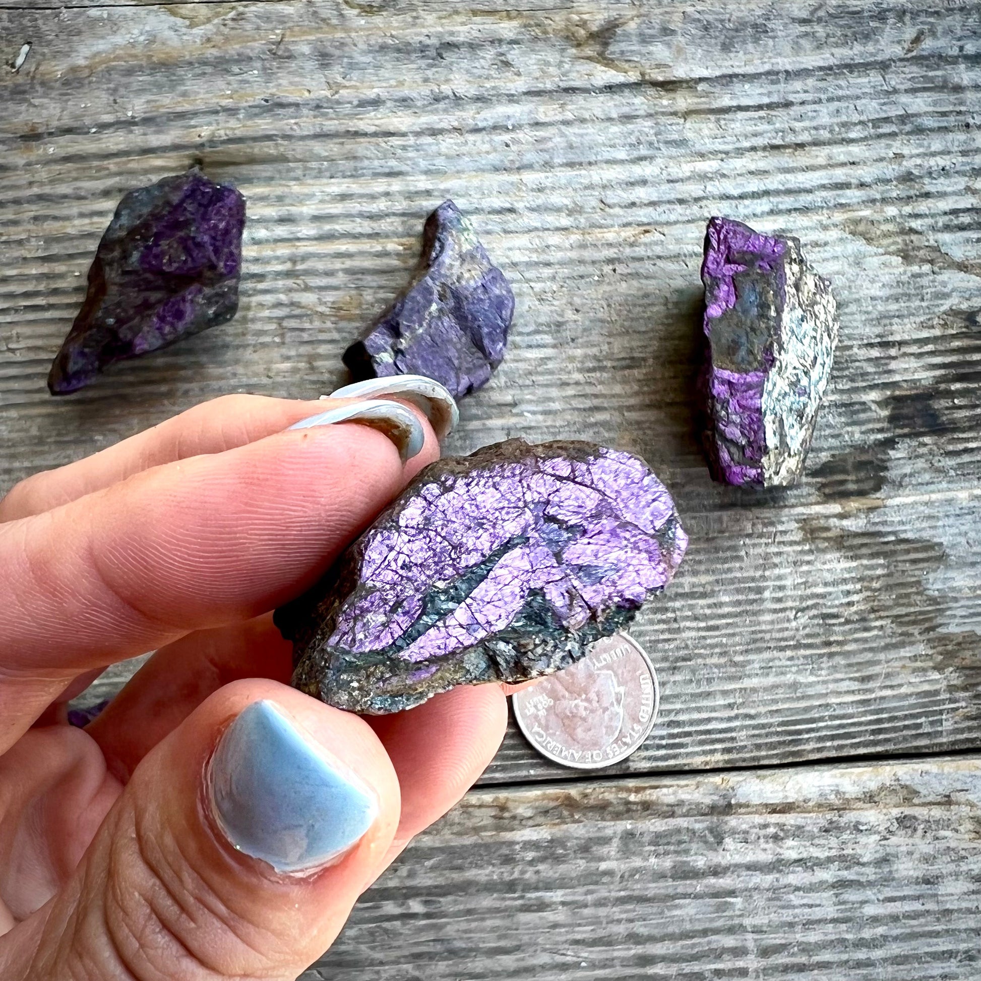 RARE Purpurite Mineral Specimen from Namibia - Magick Souls