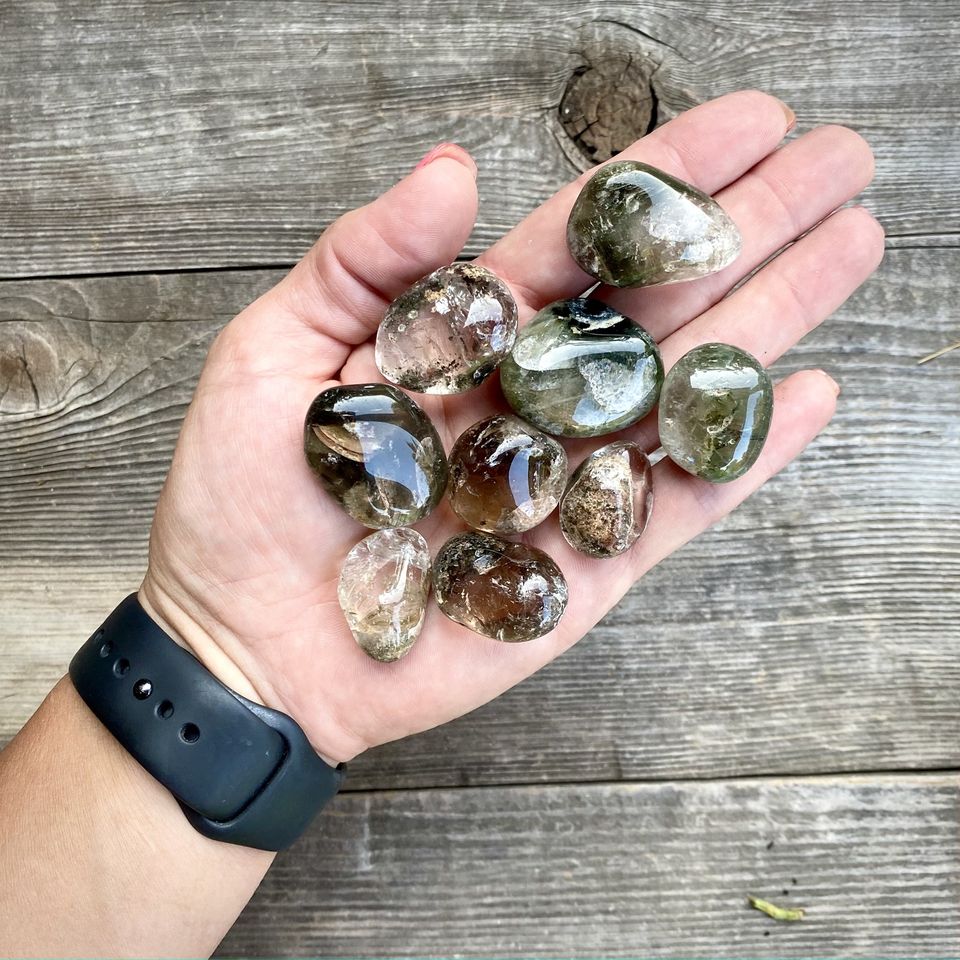 Lodolite Garden Quartz Tumble Crystal - Magick Souls