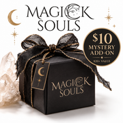 Magick Souls $10 Mystery Add-On gift box with crystals, $20+ value