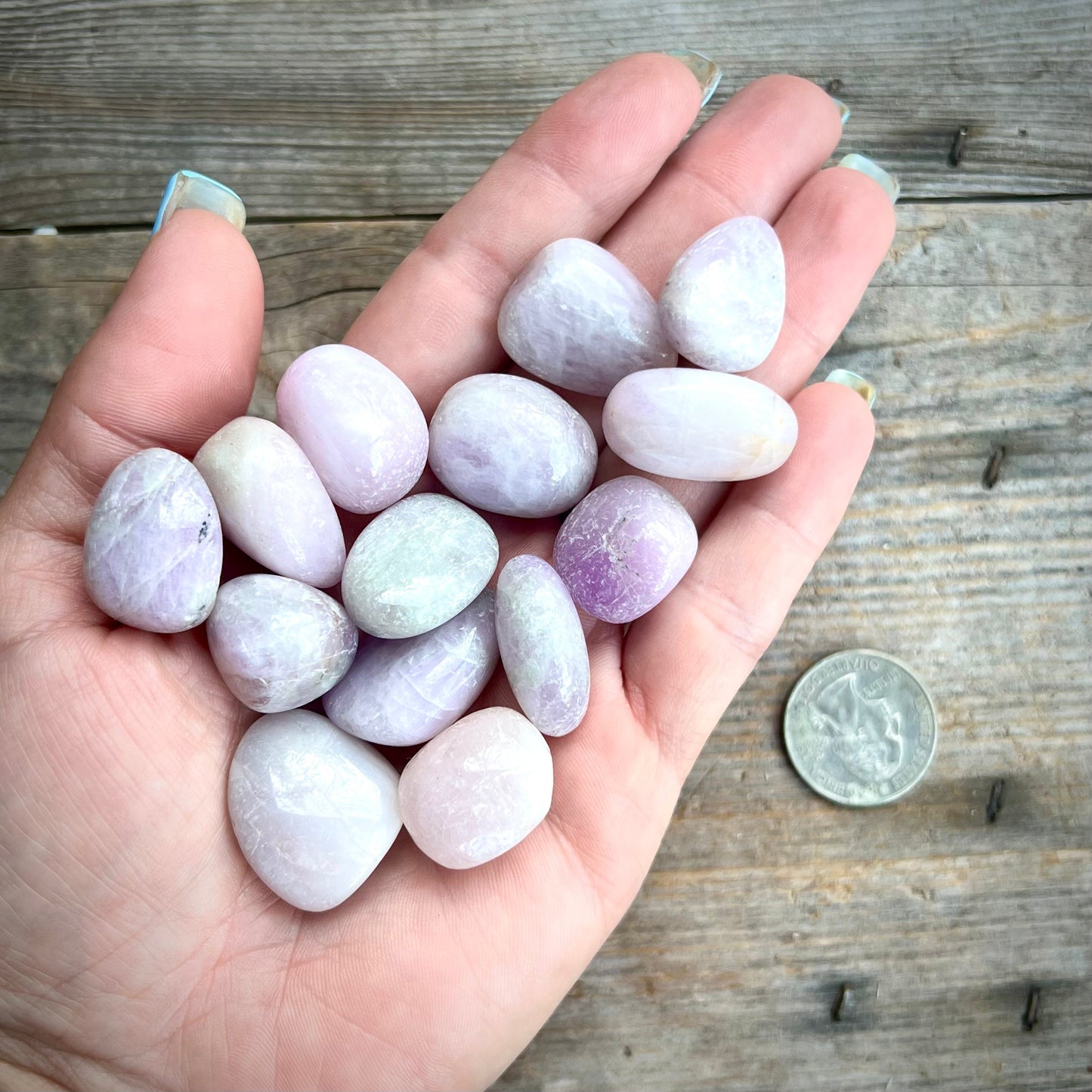 Kunzite Tumbled Crystal - Magick Souls