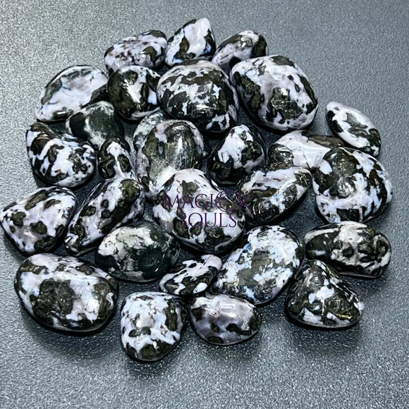 Indigo Gabbro Tumbled (Mystical Merlinite)(By The Piece Or Pound) Wholesale Polished Gemstones Home & Living > Home
