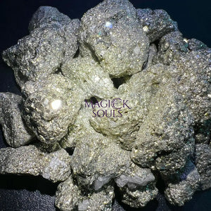 Iron Pyrite Fools Gold Crystal Druzy Nuggets Rough Raw Stones (By The Piece or Pound) Wholesale Home & Living > Home