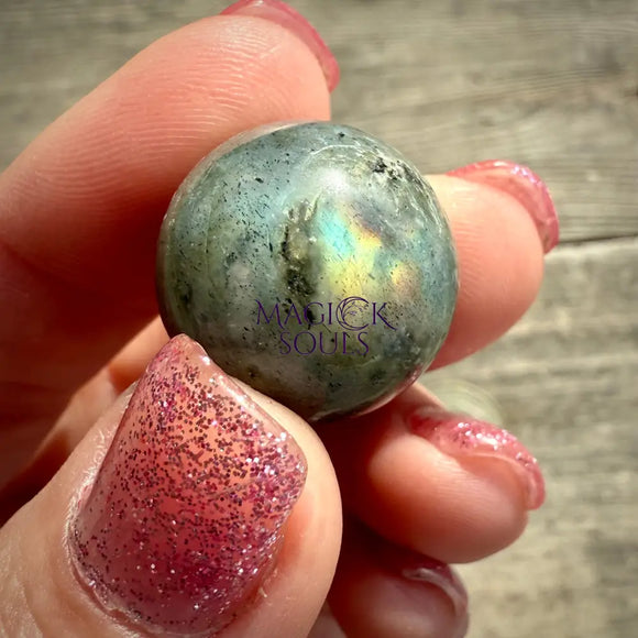 Labradorite Crystal Mini Spheres Magick Souls
