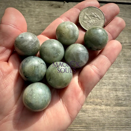 Labradorite Crystal Mini Spheres Magick Souls
