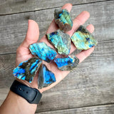 Labradorite One Side Polished Slab - Magick Souls