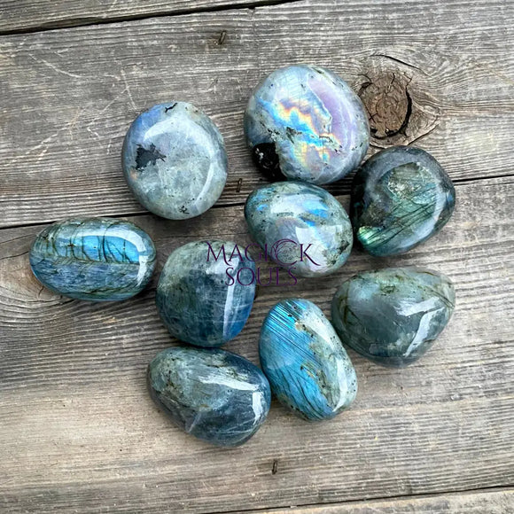 Labradorite Palm Stones - Magick Souls