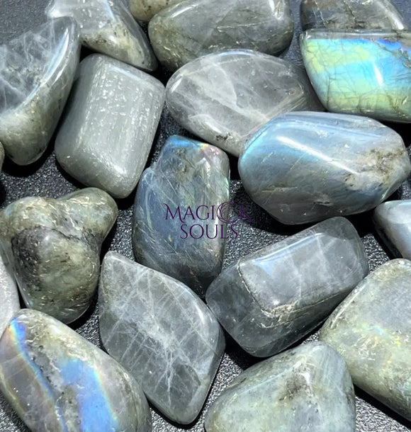 Labradorite Tumbled Stones (By The Piece Or Pound) Wholesale Home & Living > Home Decor > Home Accents > Rocks & Geodes