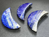 Lapis Lazuli Crescent Moon Carving Gemstone Crystal Home Decor Supply Home & Living > Home Decor > Home Accents > Rocks