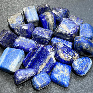 Lapis Lazuli Tumbled Stones Mixed Quality (By The Piece or Pound) Bulk Wholesale Lot Home & Living > Home Decor > Home