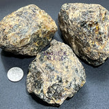 Large Black Amber Boulders (UV Reactive) Rough Raw Fossilized Tree Resin Wholesale Home & Living > Home Decor > Home