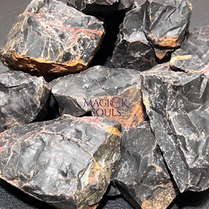 Large Black Onyx Rough Raw Stones (By The Piece or Pound) Wholesale Home & Living > Home Decor > Home Accents > Rocks &
