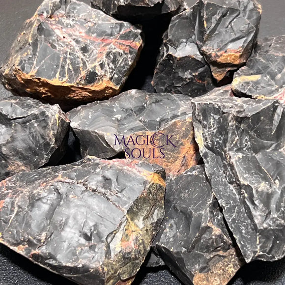 Large Black Onyx Rough Raw Stones (By The Piece or Pound) Wholesale Home & Living > Home Decor > Home Accents > Rocks &