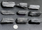 Large Black Tourmaline Crystals (1 3 Inches)(By The Piece Or Pound) Rough Raw Gemstone Home Decor Home & Living > Home